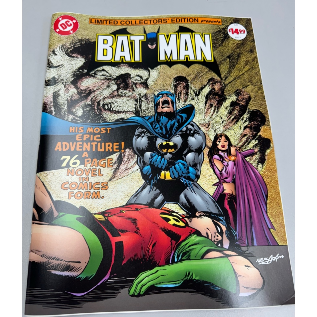 BATMAN LIMITED COLLECTORS EDITION #51 FACSIMILE EDITION - NEAL ADAMS ...