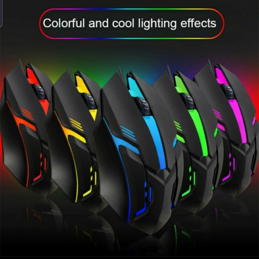 Transformers Colour Changing Gaming Mouse Ergonomic USB Optical Gaming ...