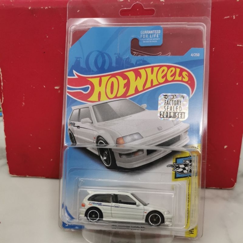 Hot Wheels '90 Honda Civic EF STH SUPER TREASURE HUNT FS CARD 2019 ...