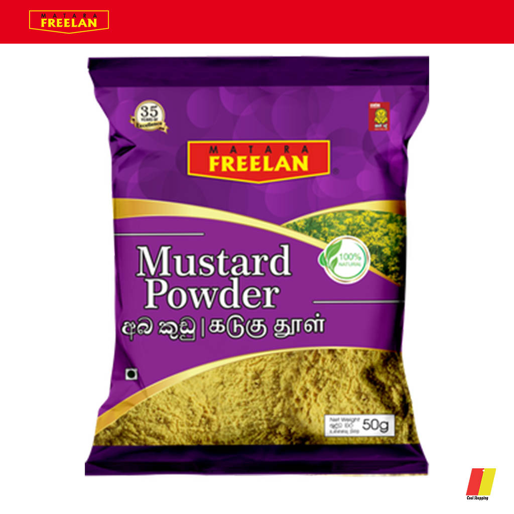 Sri Lankan Mustard Powder/ Serbuk Mustard Sri Lanka 50g | Shopee Malaysia