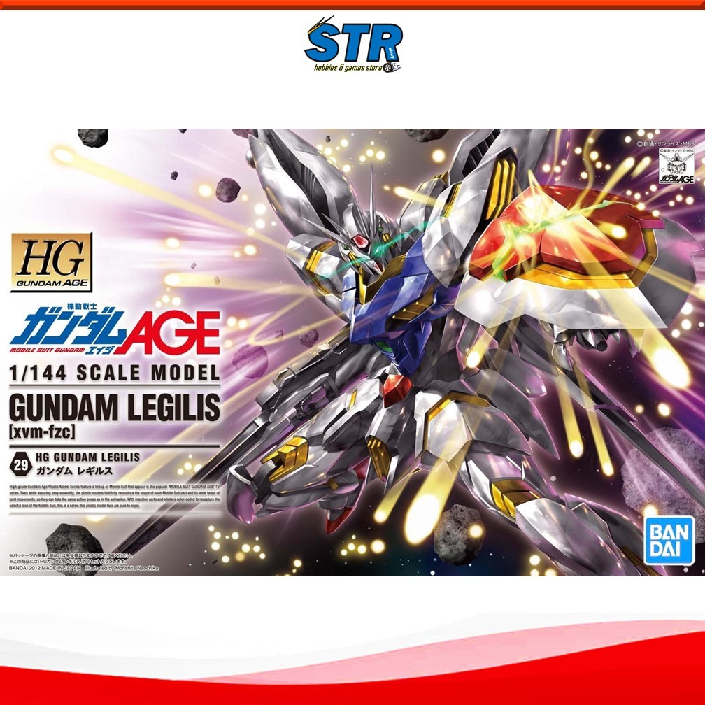 [OCT 2024] BANDAI 1/144 HG GUNDAM AGE [29] GUNDAM LEGILIS | Shopee Malaysia