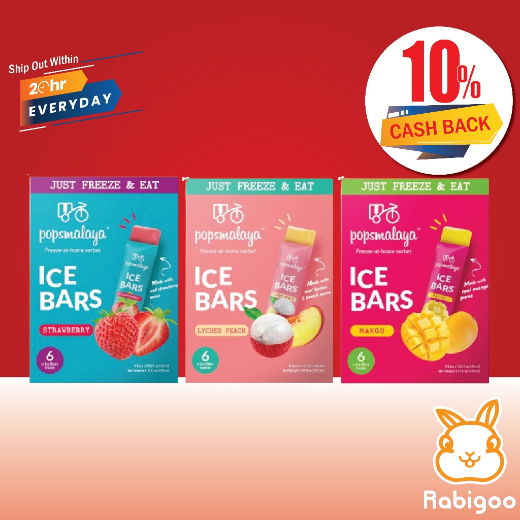 [CASHBACK 10%] POPS MALAYA ICE BARS | Shopee Malaysia