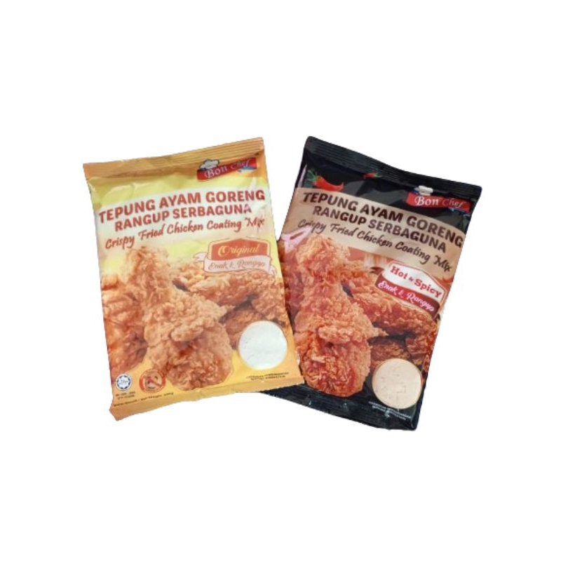 Tepung Ayam Goreng Rangup Serbaguna Crispy fried chicken Coating Mix ...