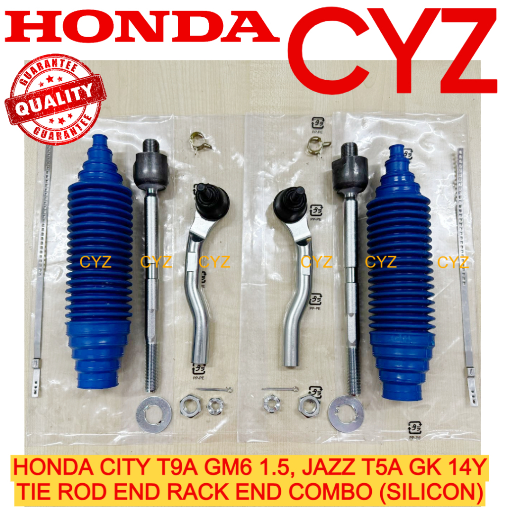 Combo Set HONDA CITY T9A GM6 1.5, JAZZ T5A GK 14Y Tie Rod End / Rack ...