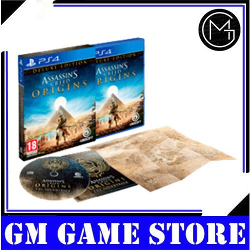 Ps4 Used Assassins Creed Origins Deluxe Edition 刺客教条 起源 豪华版 R3 中英文版 Engchi Ver 5571