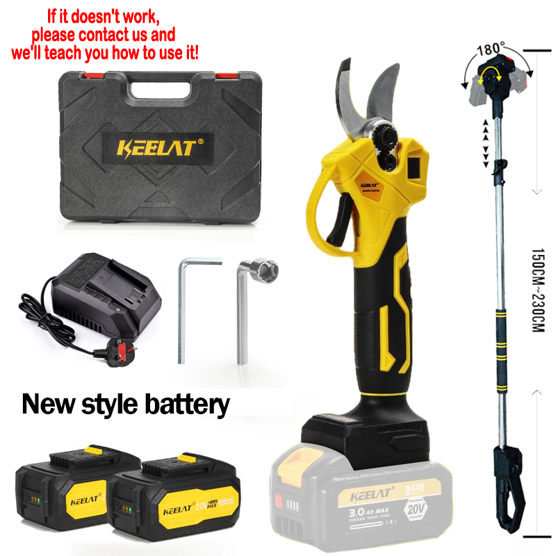 KEELAT Sk5 Electric Pruning shear Pruning cutter cordless Garden ...