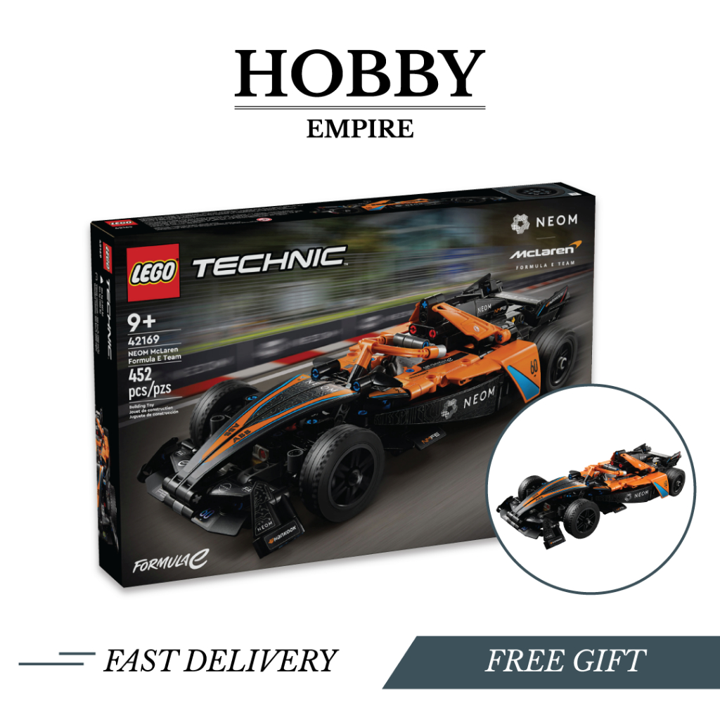 LEGO 42169 Technic NEOM McLaren Formula E Race Car *Original LEGO ...