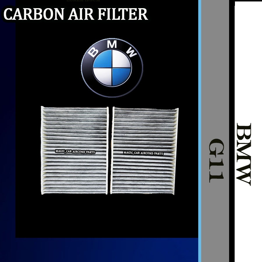 BMW G11 7SERIES 2017 ACTIVATED CARBON CABIN/ BLOWER AIR FILTER (CAR