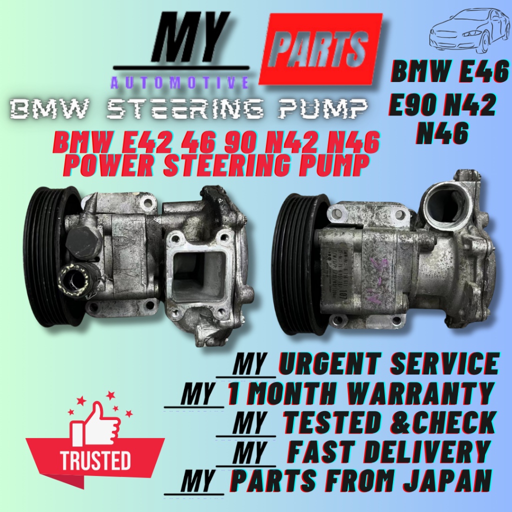 Original BMW E46 N42 E90 N46 Power Steering Pump/Power Pump Shopee