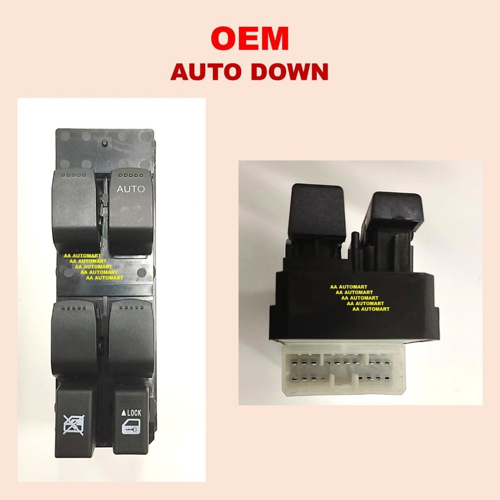 ORIGINAL Proton Exora / Persona Power Window Main Switch and housing