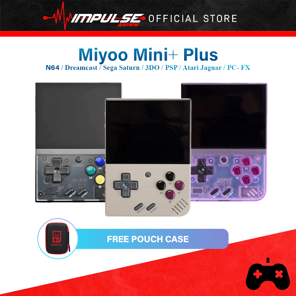 Miyoo Mini Plus Retro Handheld Portable Game Console with WiFi, 3.5