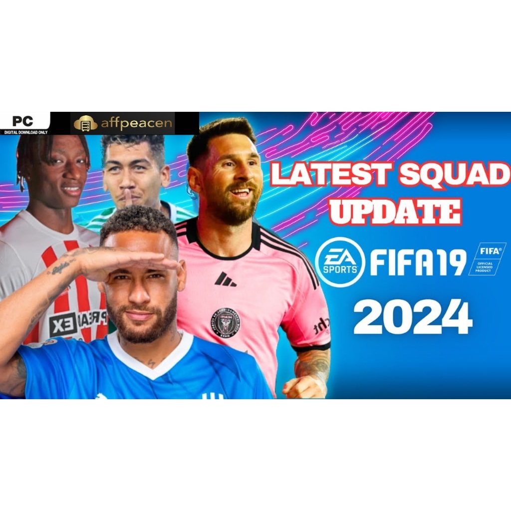 PC GAME FIFA 19 PATCH 2024 NEXT SEASON PATCH 2024 UPDATED KITS FACES