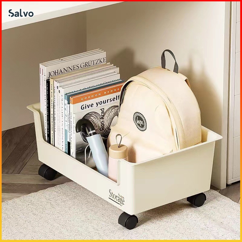 Salvo Multifunction Book Storage Rack With Wheel Household Storage Box ...