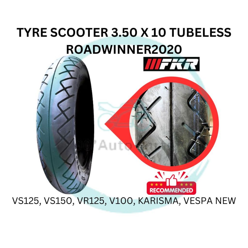 Fkr Tyre Motor Scooter 350 X 10 Tire Motor Scooter 350 X 10 Tayar