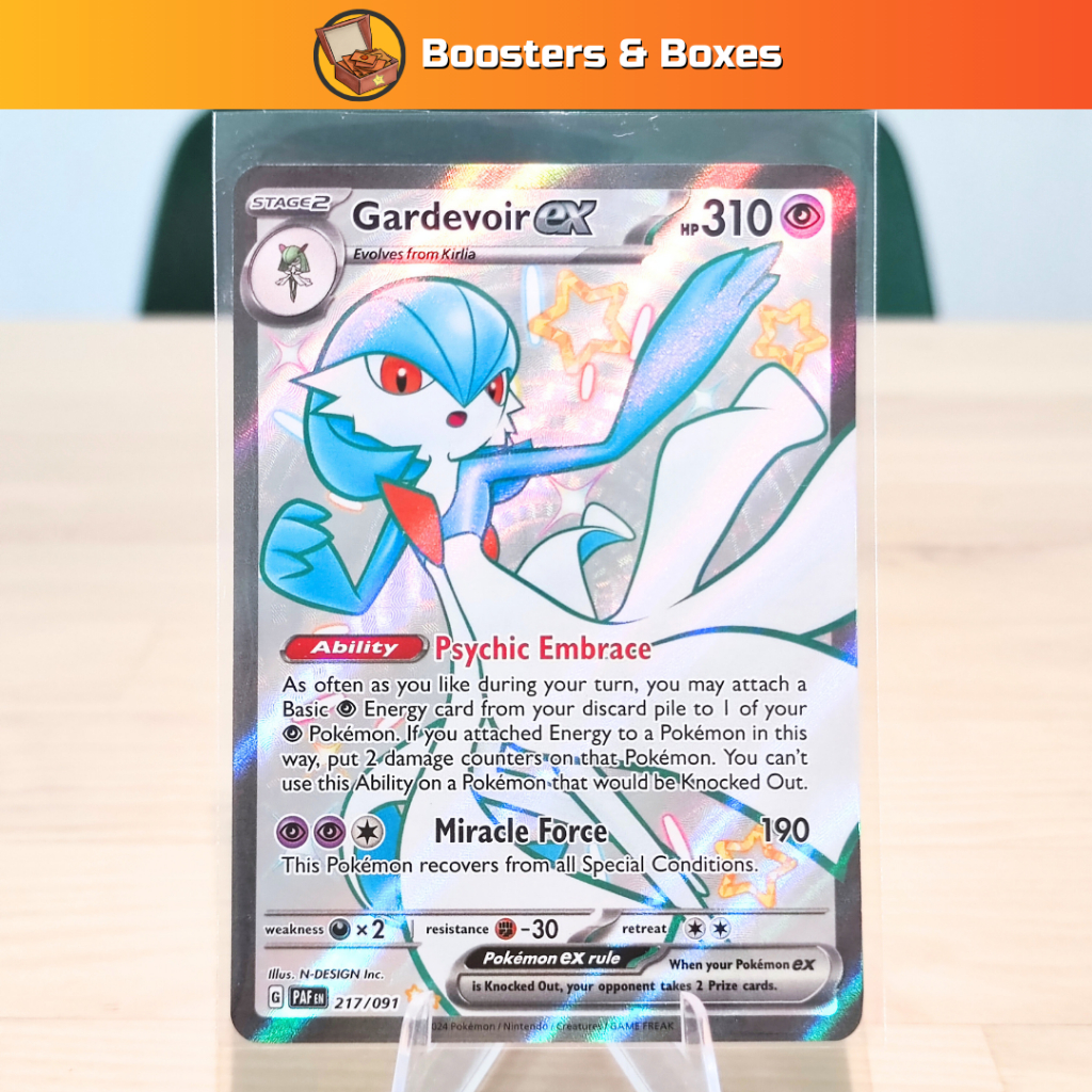 Gardevoir Ex 217/091 Shiny Ultra Rare SUR - Écarlate Et Violet 4.5 Destinées De Paldea - Pokémon Neuve Carte Pokemon Francaise