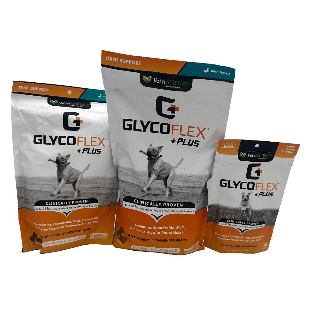 VetriScience GlycoFlex PLUS Soft Chews TOP OF THE LINE GlycoFlex The ONLY Made in USA GlycoFlex