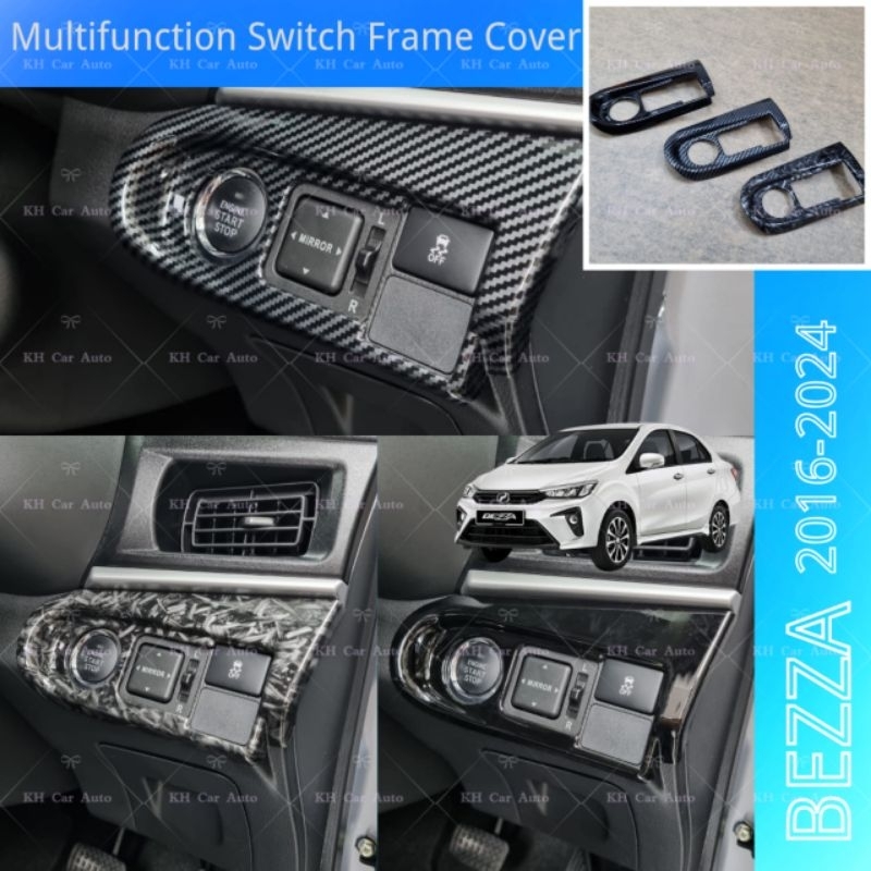Perodua Bezza 2016-2024 Multifunction Switch Frame Cover KH Car Auto ...