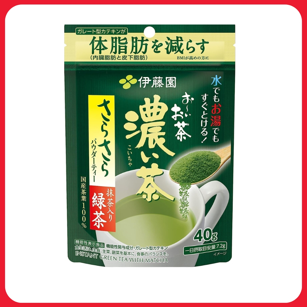 ITO EN , Oi Ocha , rich green tea with matcha , powdered drink , Foods ...