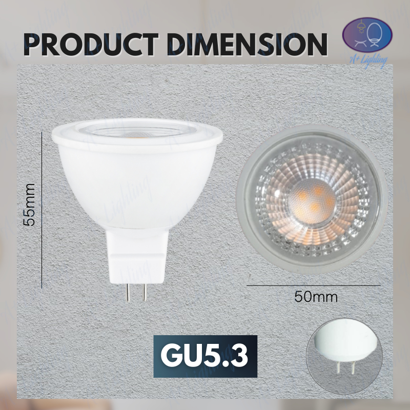 [2 Years Warranty] 7W MR16 LED BULB GU10 GU5.3 G5.3 EYEBALL BULB SPOT ...
