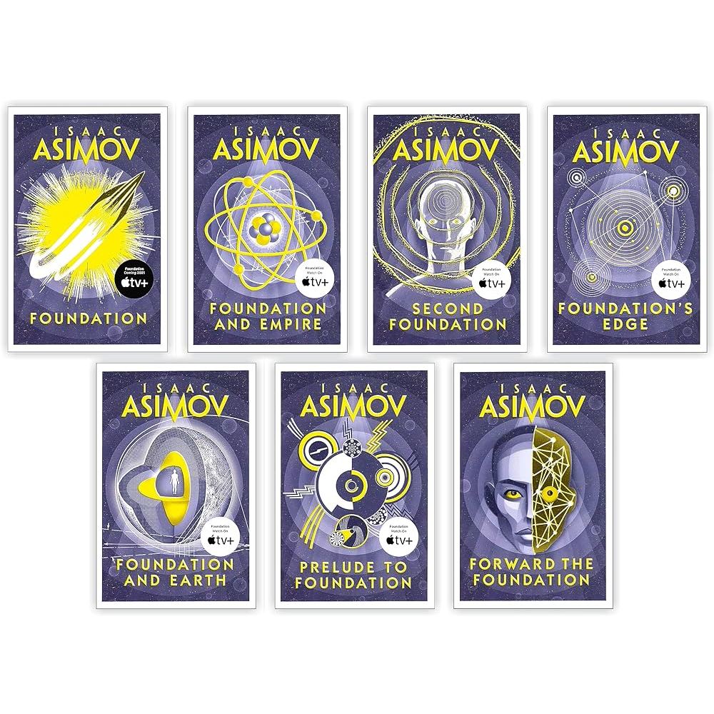 The Complete Isaac Asimov's Foundation Series Books 17 Novel