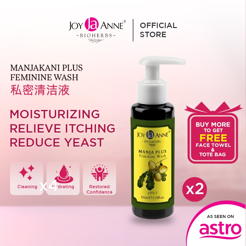 [BUNDLE OF 2] JoyAnne Manjakani + Feminine Intimate Wash Anti Bacteria