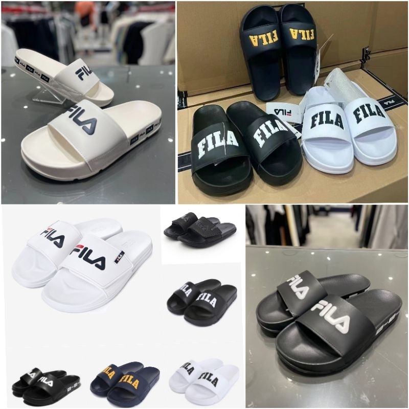 OFFER FILA Korea Unisex Sandals Fashion Stylish Shoes Shopee Malaysia