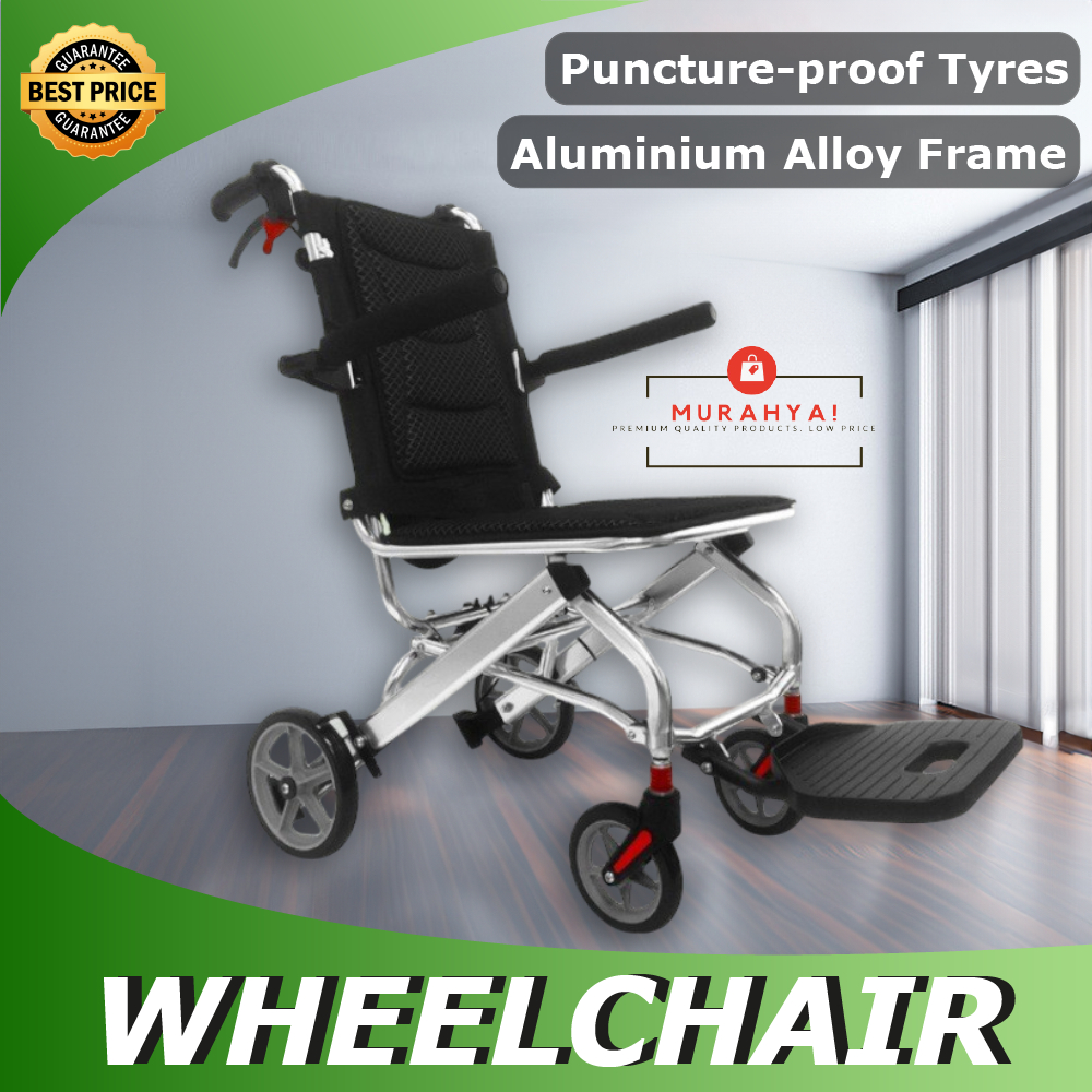 Kerusi Roda Wheel chair Travel Lightweight Lightest Wheelchair in Fold ...