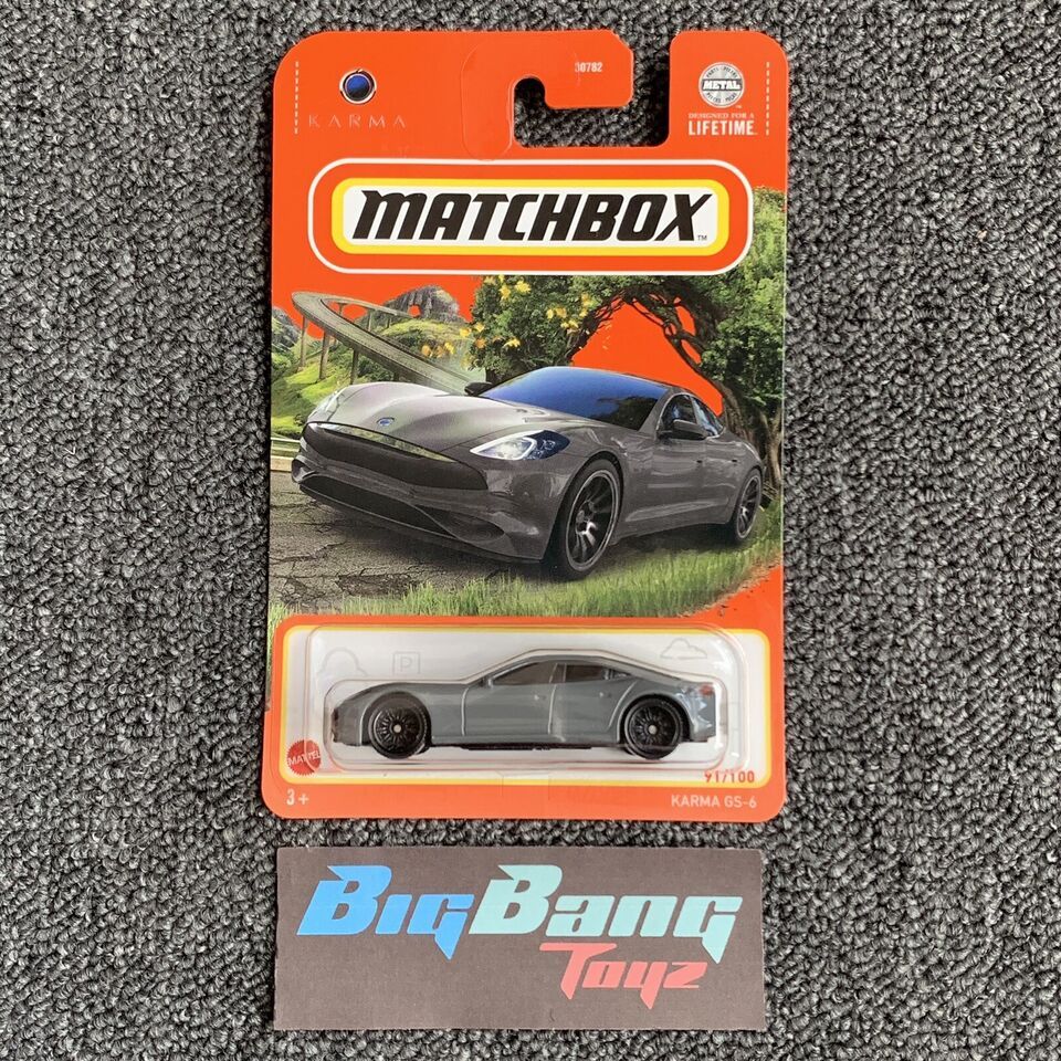 Matchbox Karma GS-6 Grey #91 Basic Mainline 2024 Case D (In-Stock) New ...
