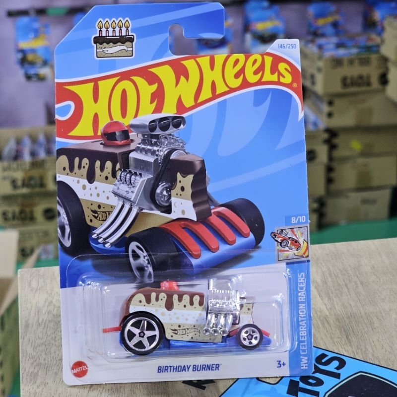 HOT WHEELS BIRTHDAY BURNER HW CELEBRATION RACERS | Shopee Malaysia