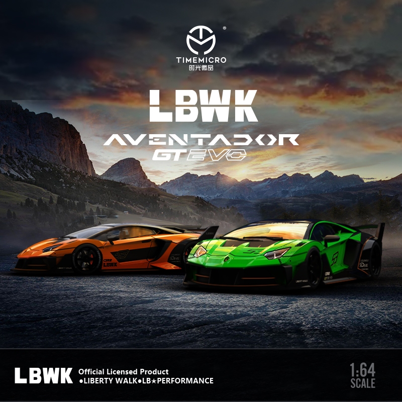 Time Micro 1/64, LBWK aventador gt evo | Shopee Malaysia