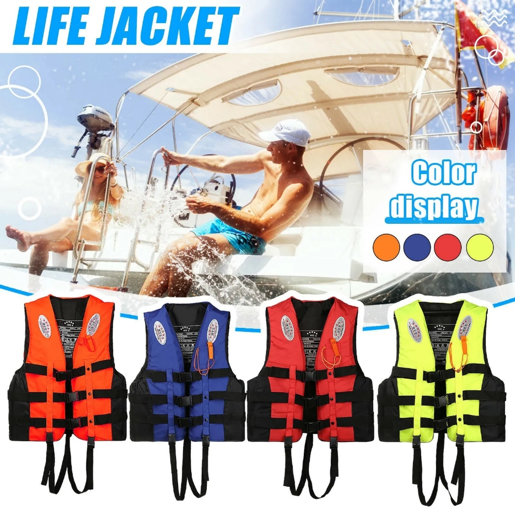 GOOGOO BIRD Kids Adults Marine Safety Life Vest Life Jacket For Outdoor ...