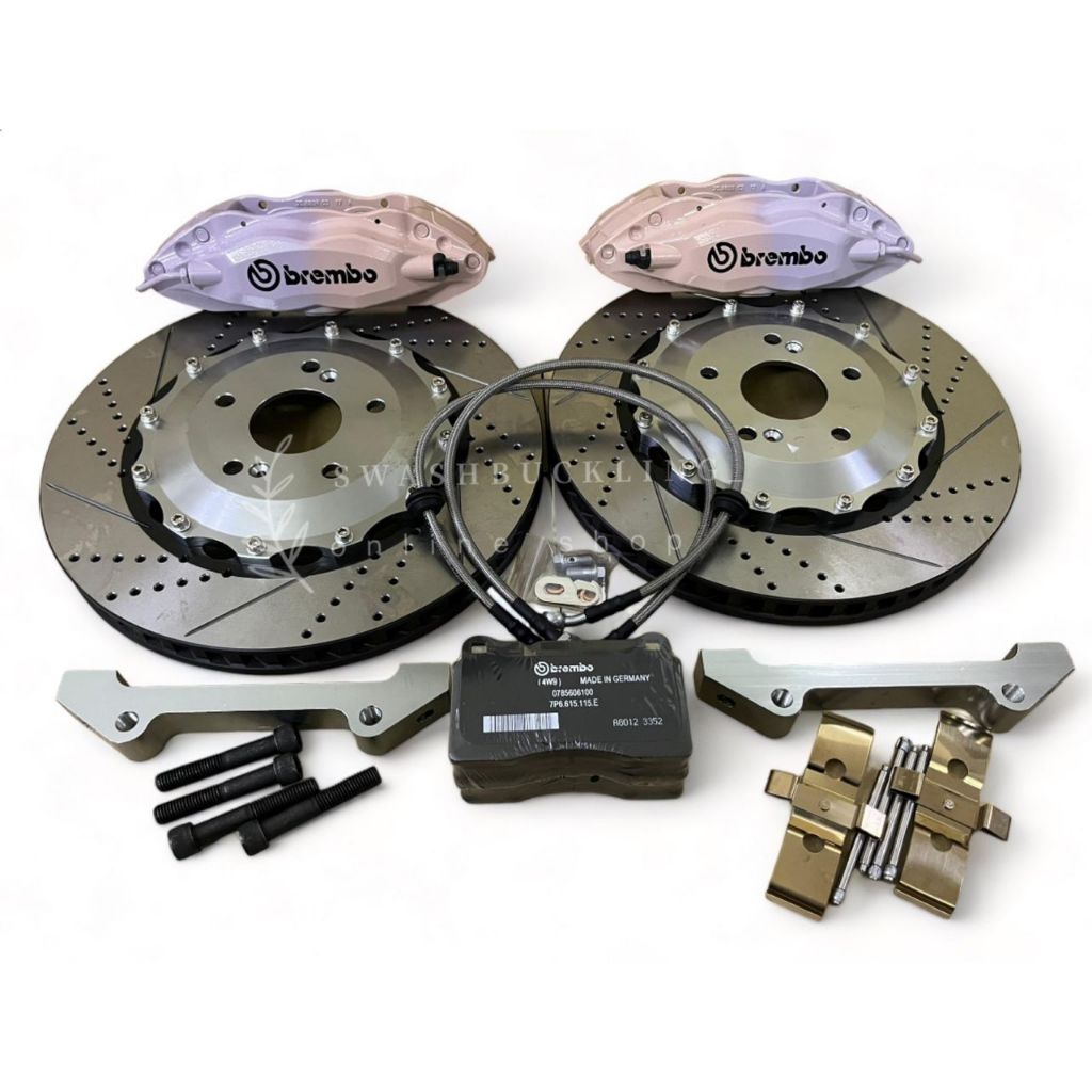 Customized Color - BREMBO F50 BIG 4 pot Caliper Brake Kit for Honda ...