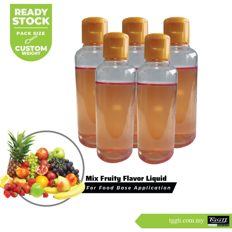MIX FRUIT FLAVOR LIQUID (PERISA BUAH CAMPURAN) | Shopee Malaysia