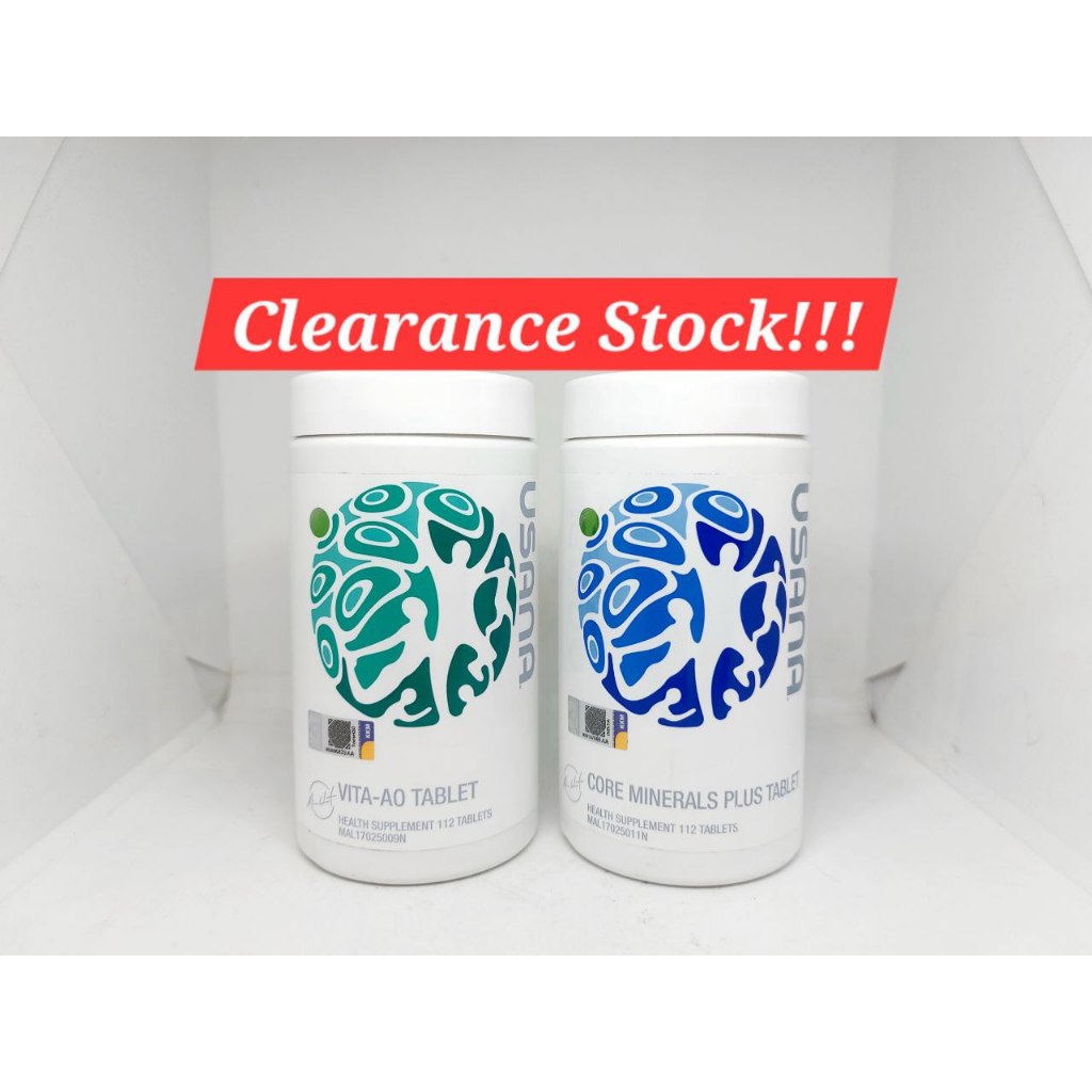 USANA CellSentials Core Minerals Plus & Vita- AO (112 Tablets) | Shopee ...