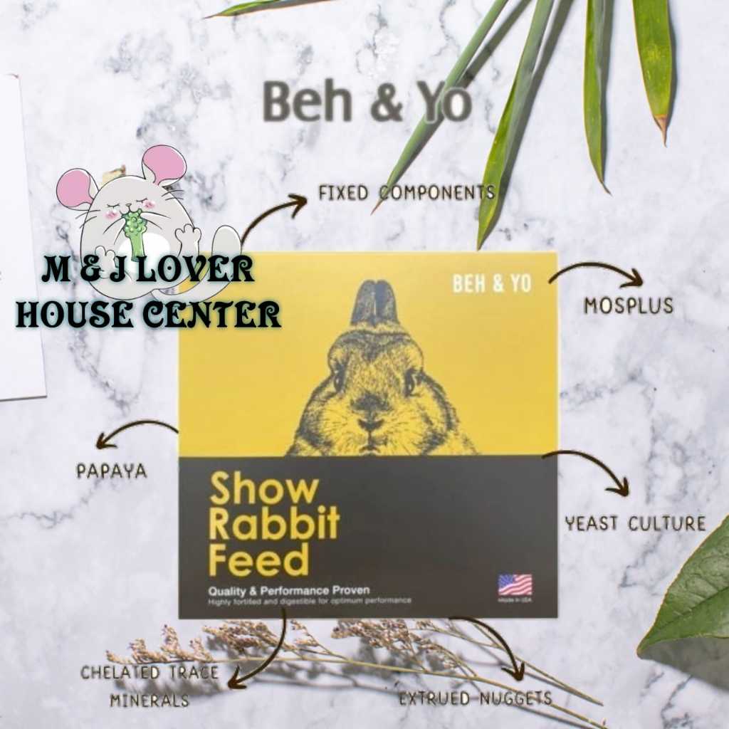 ( Repack ) Beh & Yo Show Rabbit Feed 100g Beh & Yo dedak makanan arnab ...