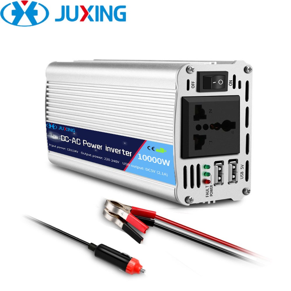 Juxing 6000 10000w Car Power Inverter Dc 12v24v To Ac 220v Modified Sine Wave Suitable For 1486