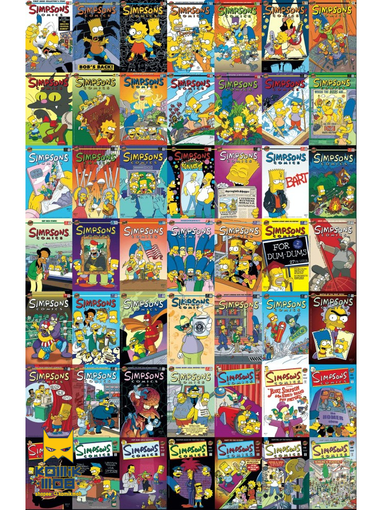 Simpsons Comics (1993-2018) • COMPLETED • Issue 1-245 • Comic | Shopee ...