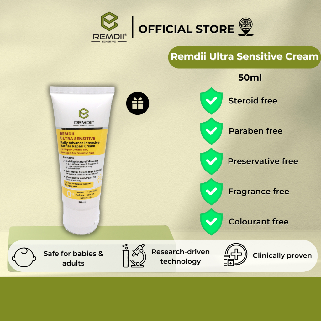 Remdii Ultra Sensitive Intensive Barrier Repair Cream 50ml to repair ...