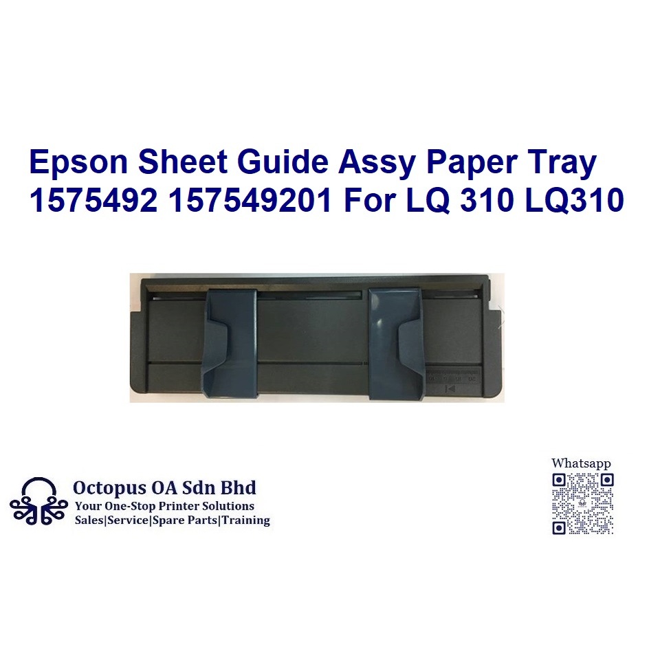 Epson Sheet Guide Assy Paper Tray 1575492 157549201 For LQ 310 LQ310 ...