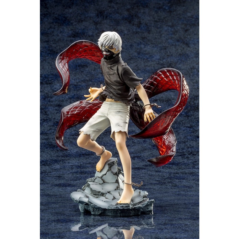 Kotobukiya 1/8 Scale ARTFX J Tokyo Ghoul Ken Kaneki AWAKENED Repaint ...