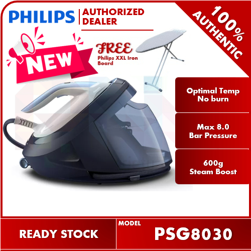 【Free XXL Ironing Board】Philips PSG8030 PerfectCare 8000 Series Steam ...