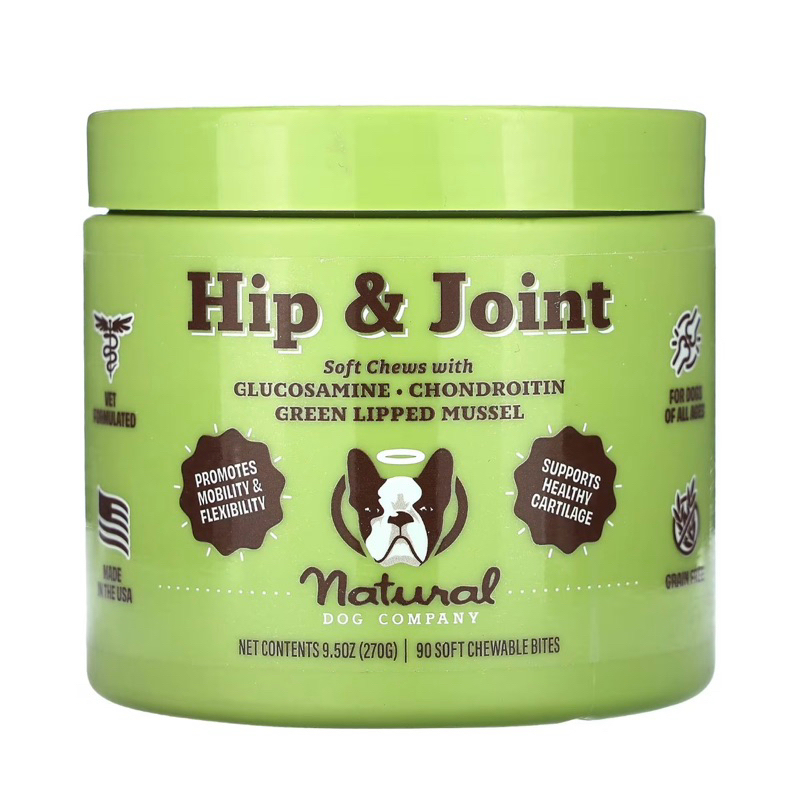 Natural Dog Company, Hip & Joint, All Ages, Chicken Liver & Turmeric