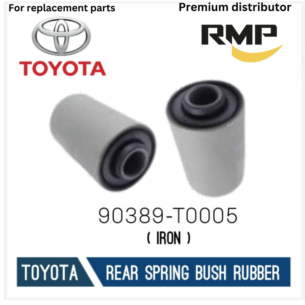 TOYOTA Rear Spring Bush Rubber Iron *1PC* for Toyota Hilux Vigo KUN25 ...