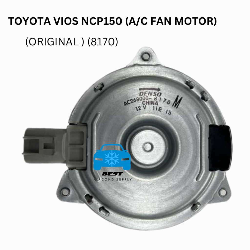 Toyota Vios NCP150 (2014’-2018’) • Air Cond Radiator / Fan Motor ...