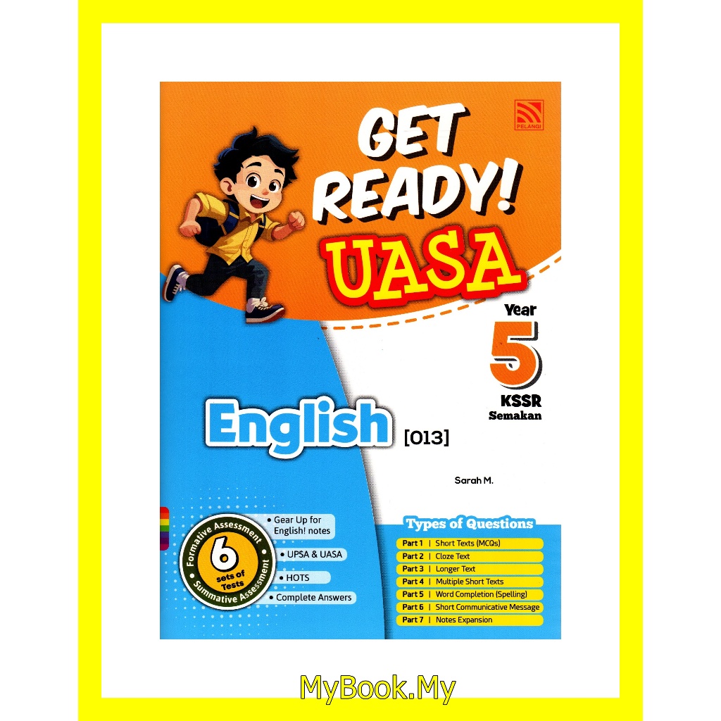 *BARU* MyB Buku Latihan : English Tahun 5 - Get Ready UASA KSSR Semakan ...