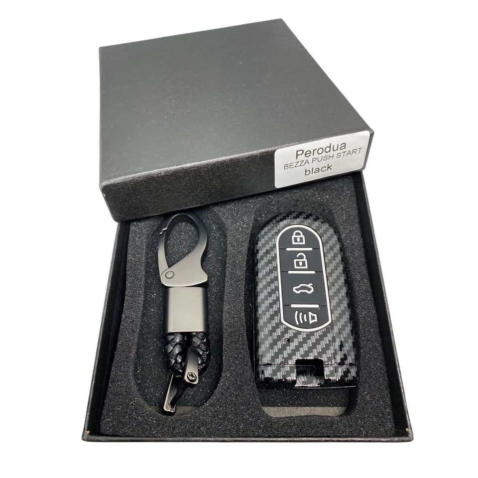 Perodua Brezza Axia Myvi 4b keyless Full Cover Remote Case | Shopee ...