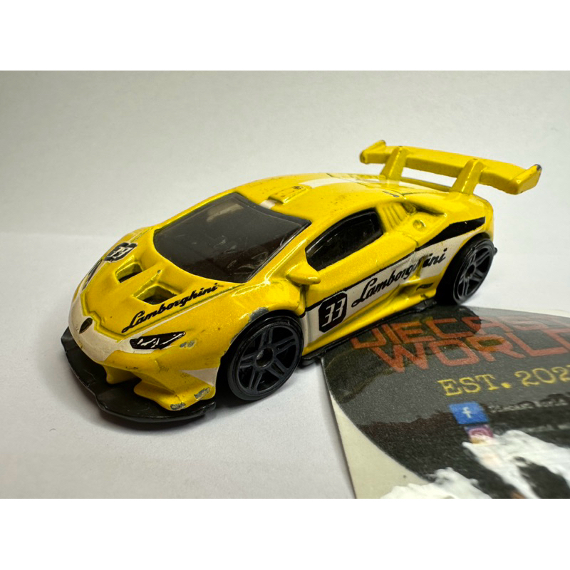 Hotwheels Lamborghini Huracan LP620-2 Super Trofeo Yellow | Shopee Malaysia