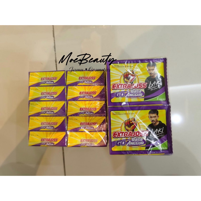 {READY STOCK}Extra Joss Anggur (10 box x 6Sachets) 100%ORIGINAL ...