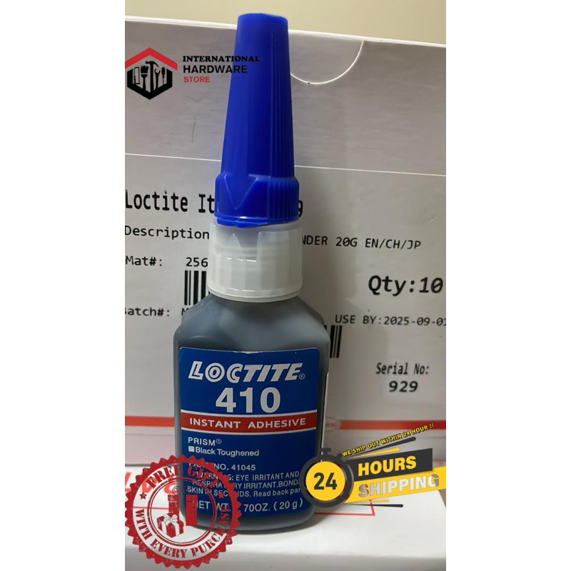 Henkel 41045 LOCTITE®️ 410™️ PRISM®️ Blackened Instant | Shopee Malaysia