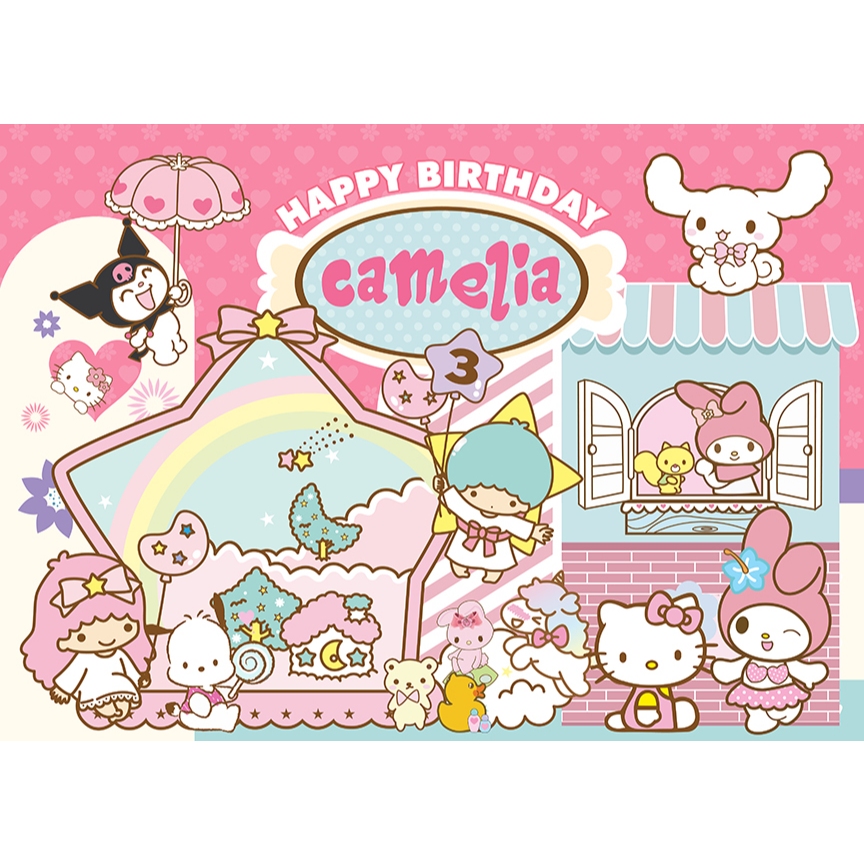 Birthday Banner / Birthday Decoration / Hari Jadi - Cinnamoroll ...